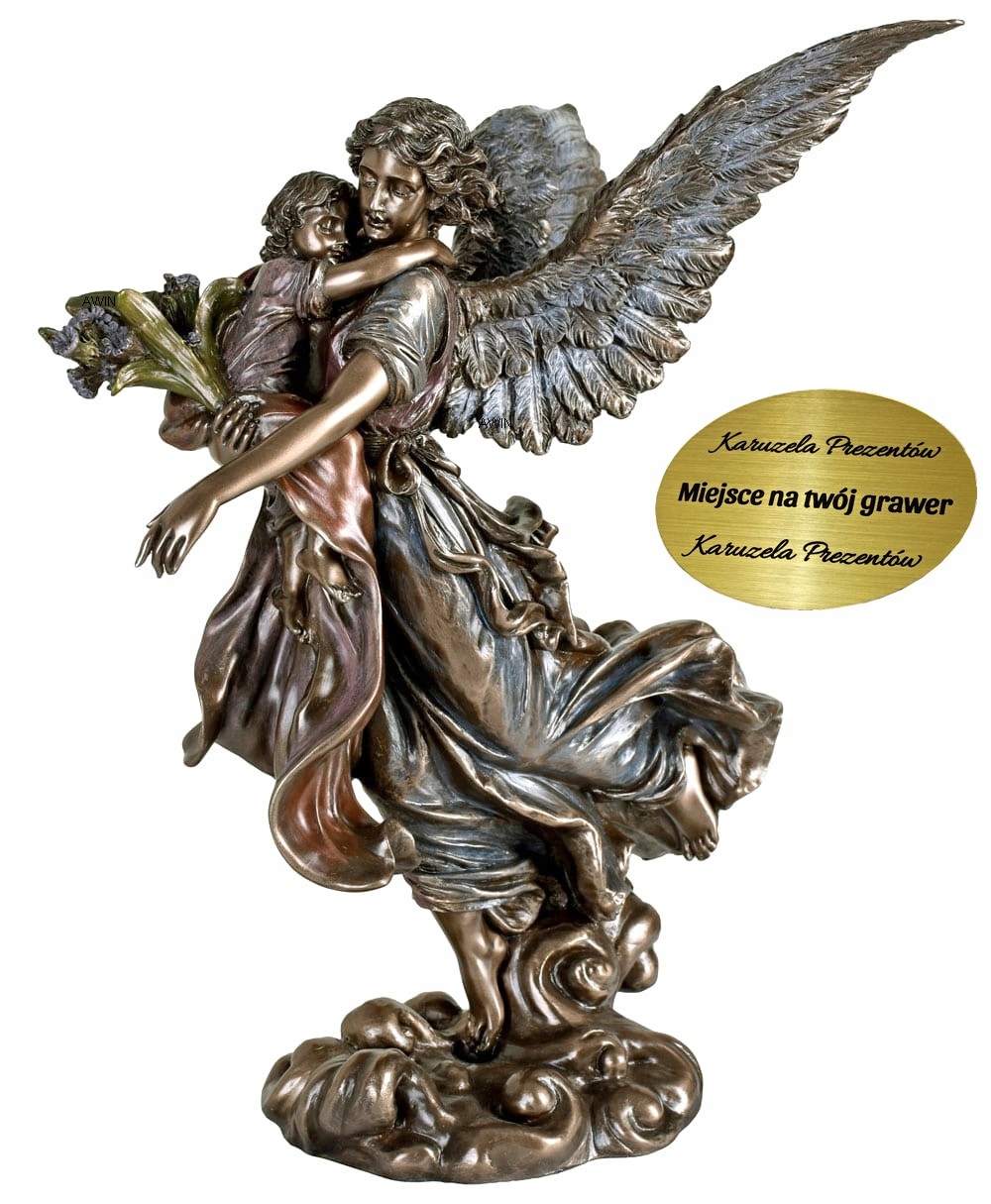 Anjel Strážny S Dieťaťom Na Ruke Narodeniny Roček