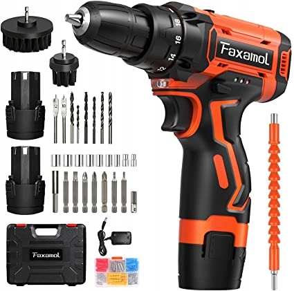 Wiertarko wkretarka akumulatorowa Faxamol 12V