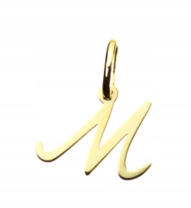 

Literka "M" Zawieszka Złota 333