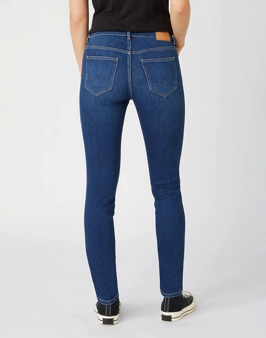 Dámské úzké nohavice džíny Wrangler Skinny Authentic Love W28KZM23Z 34/32