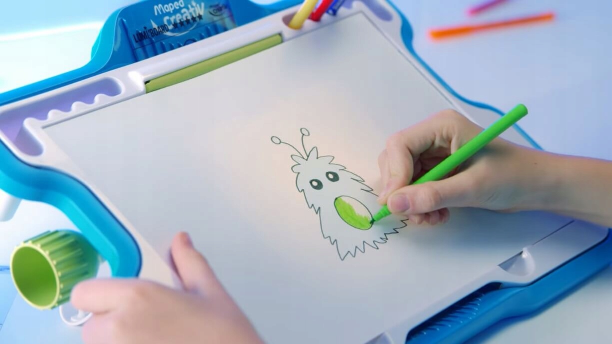 Podświetlana Tablica do Rysowania MAPED Lumi Board Szerokość produktu 40 cm