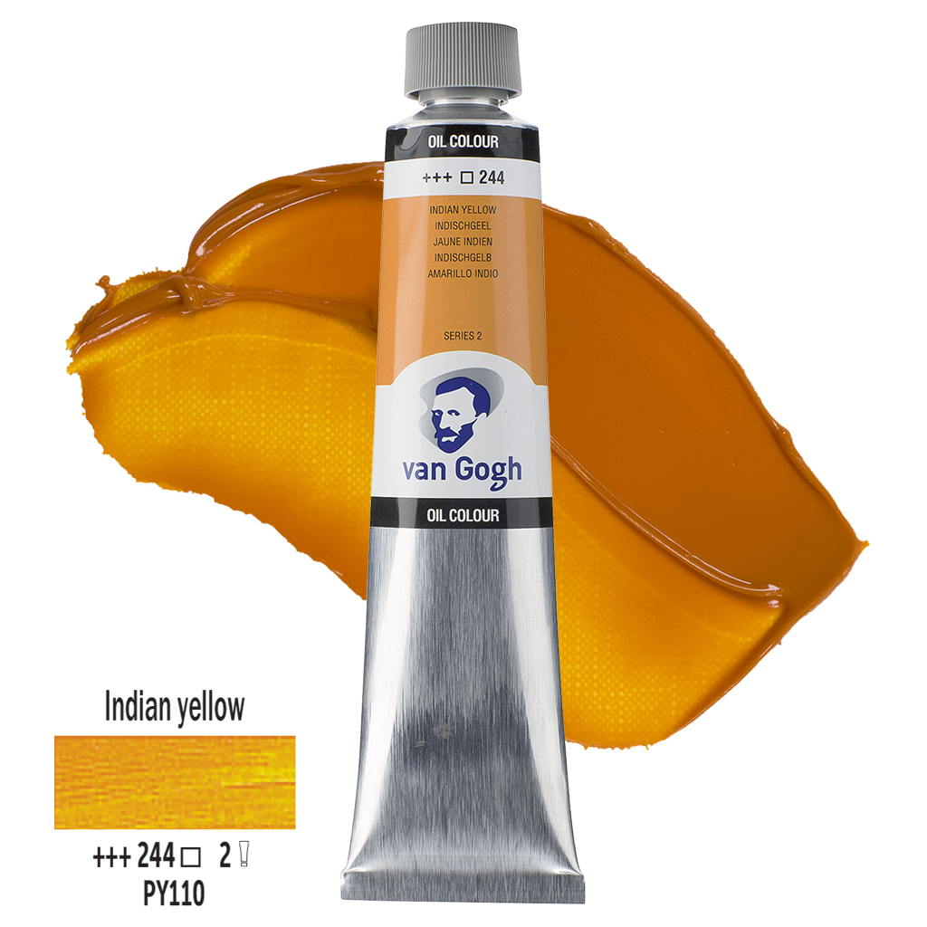 Barva Talens Van Gogh 200 ML 244 Indian Yellow