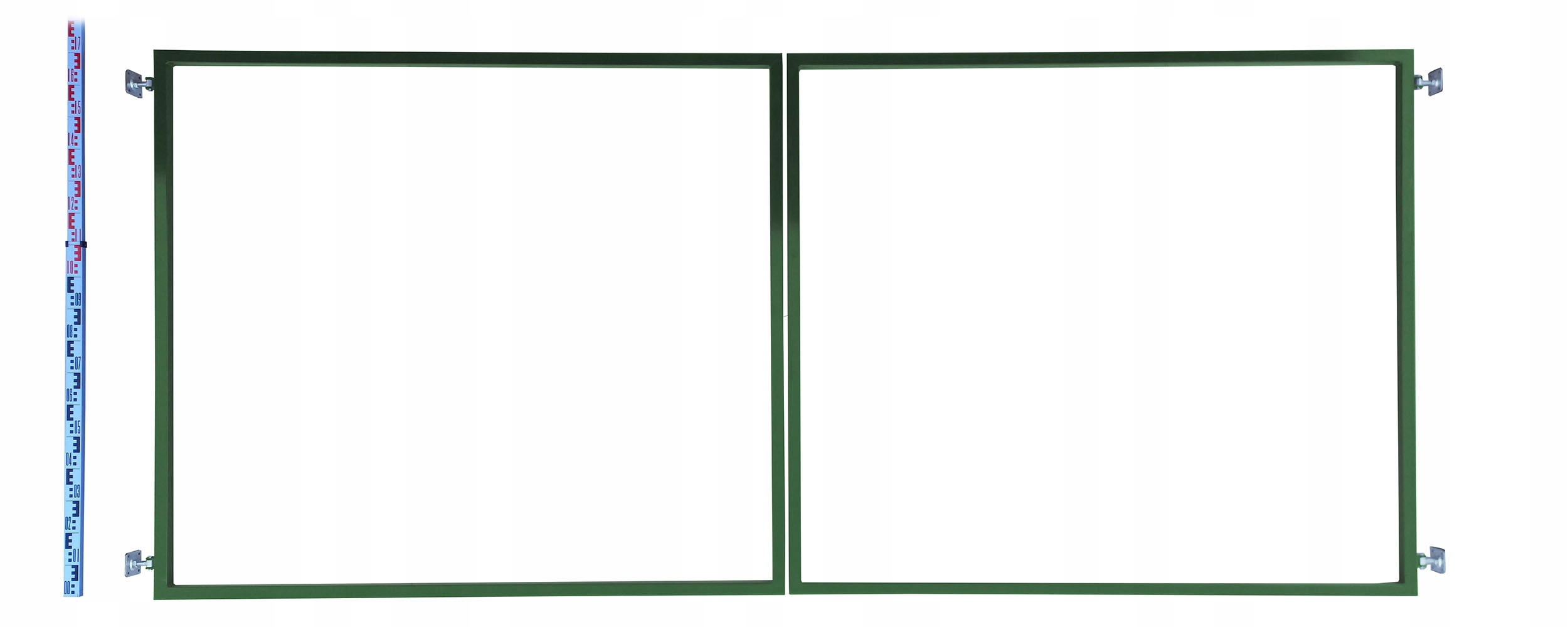 Brána Rama pro štafle a panely 170 cm Zelená RAL6005 štafle Rámeček