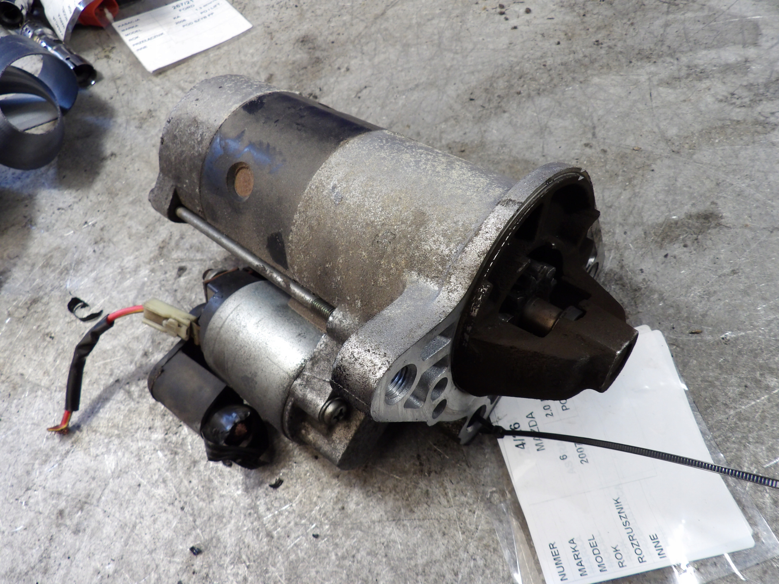 Mazda 6 and starter 2,0D M002T88671