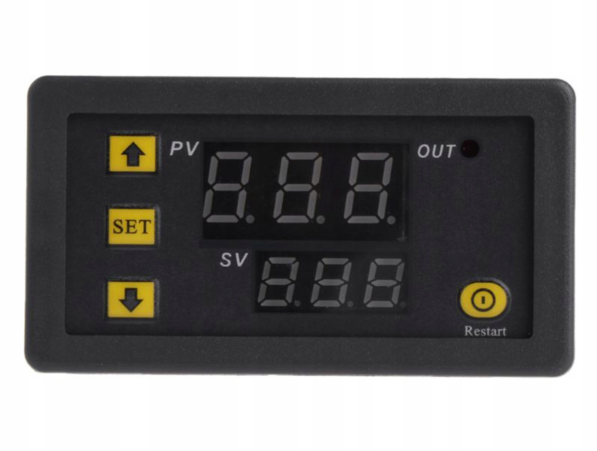 TERMOSTAT CYFROWY ELEKTRONICZNY REGULATOR TEMPERATURY STEROWNIK 12V AG676B Marka Aptel