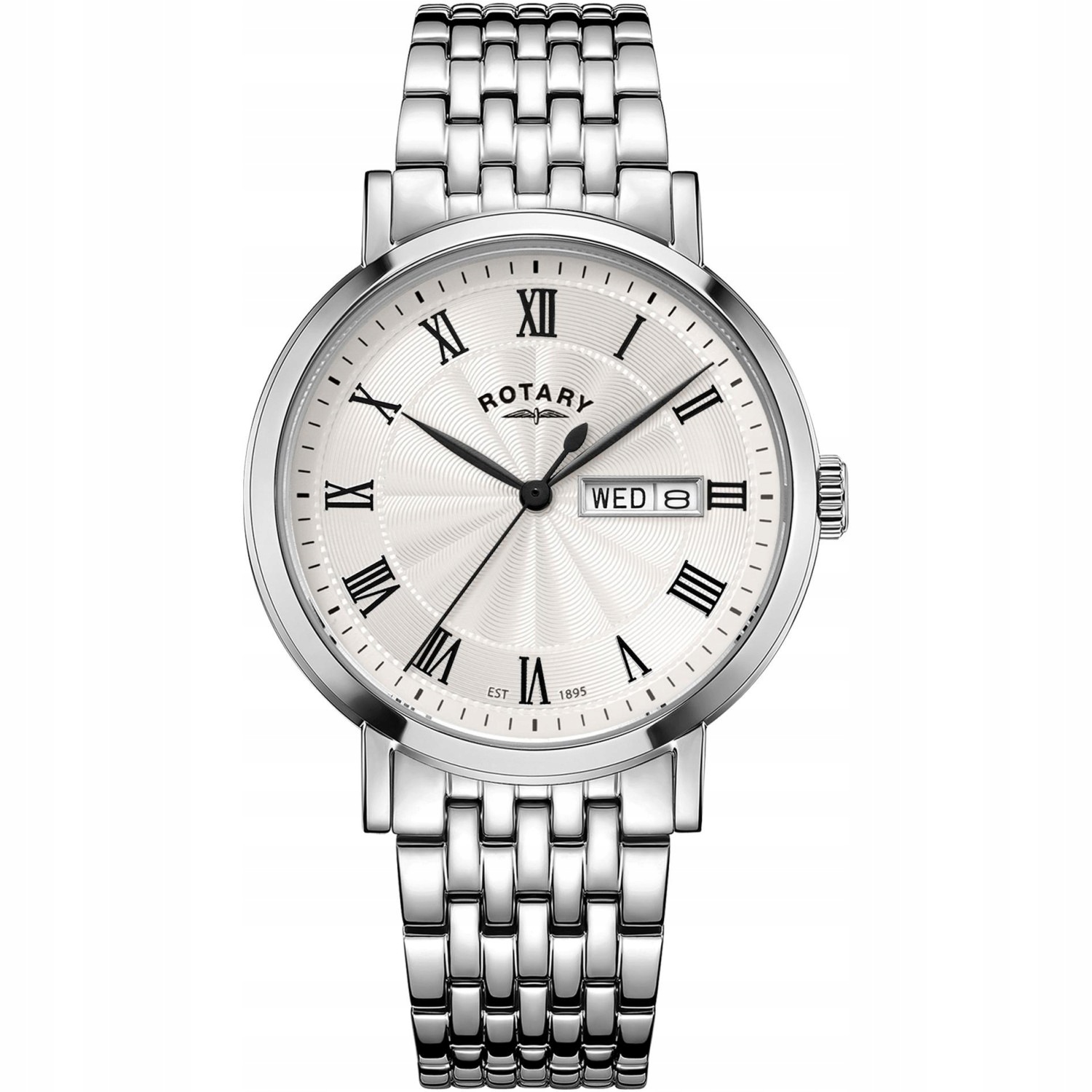 Pánské Hodinky Rotary GB05420/01 stříbrný náramek