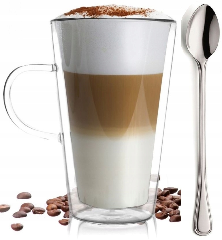 

Szklanka Termiczna Amo Kawy Herbaty Łyżeczka Latte
