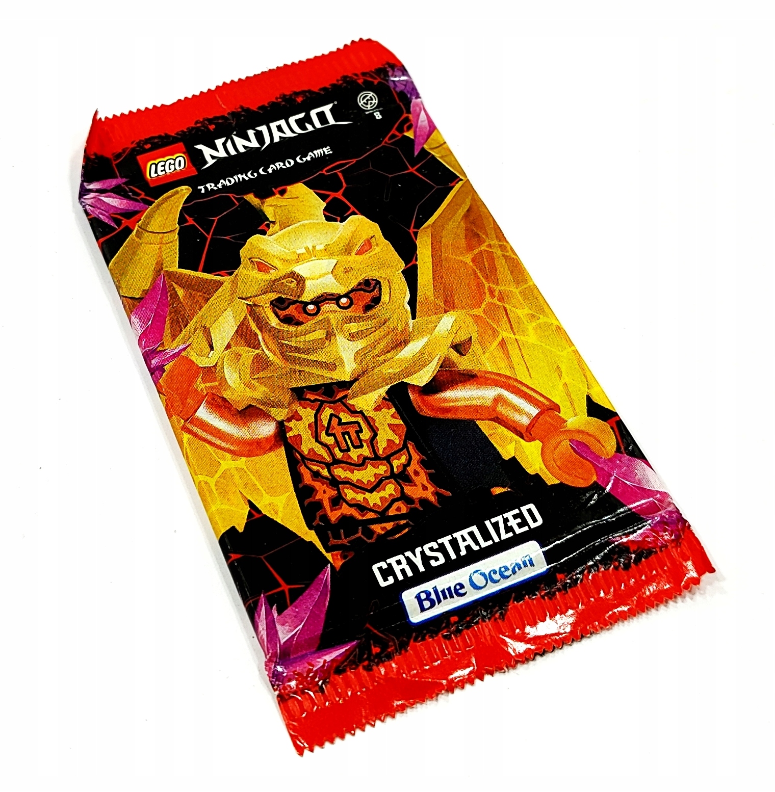 Karty Lego Ninjago. Seria 8 Crystalized. 1 Saszetka 6 Kart 702311