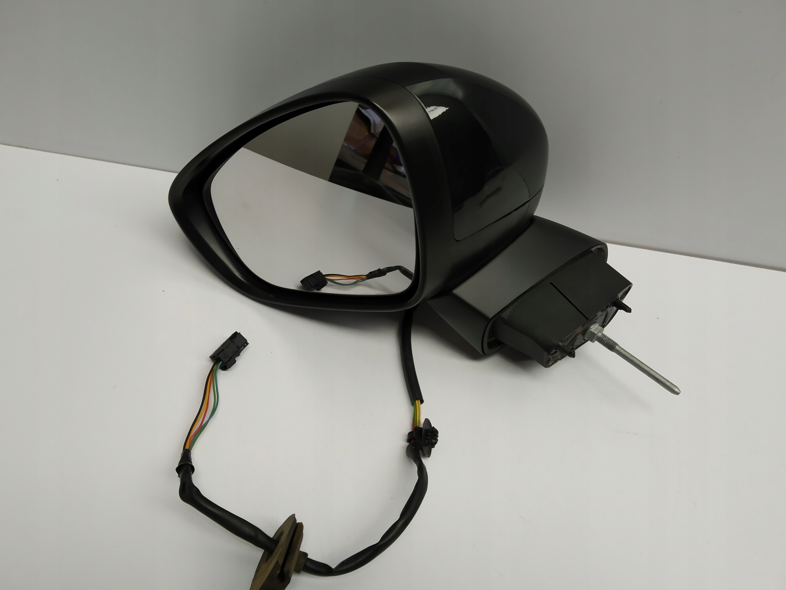 2009+ Citroen C3 II mirror left 5 Pin black, oryginalne