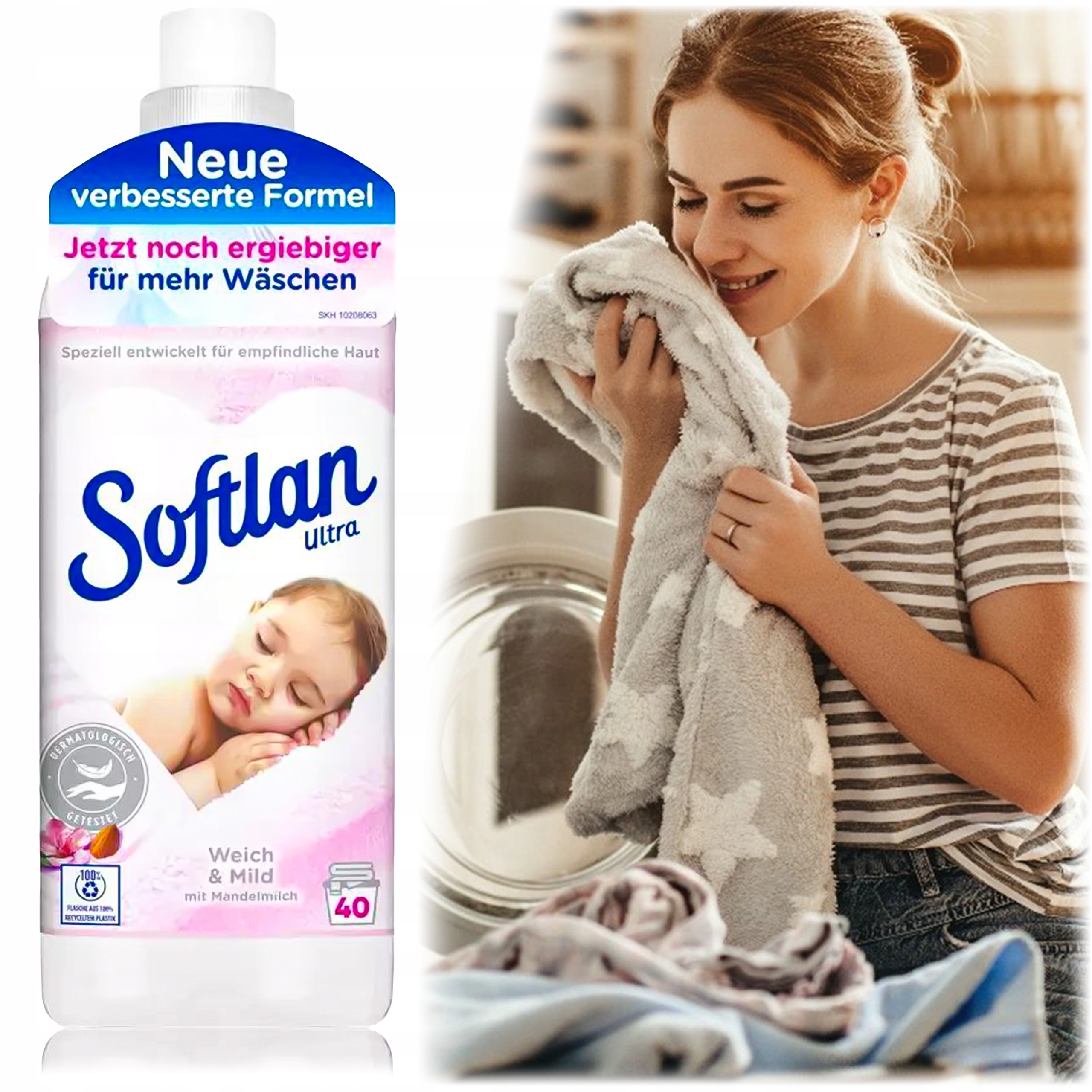 

Płyn do Płukania Niemiecki Koncentrat Biały 1l