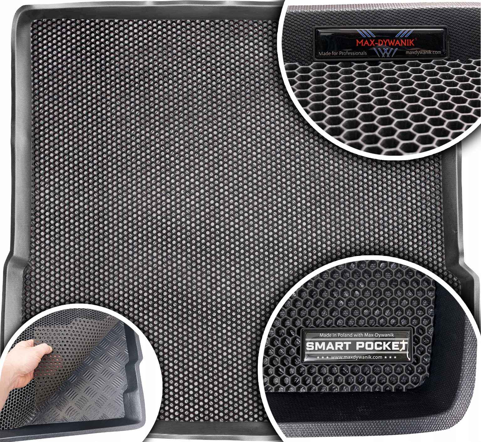 Audi Q7 I 4L Suv 2005-2015 Kufr s prolamovanou vložkou