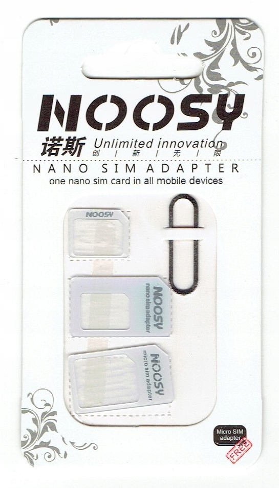 ZESTAW ADAPTER KARTY SIM 4w1 micro USB nano USB Producent Inna