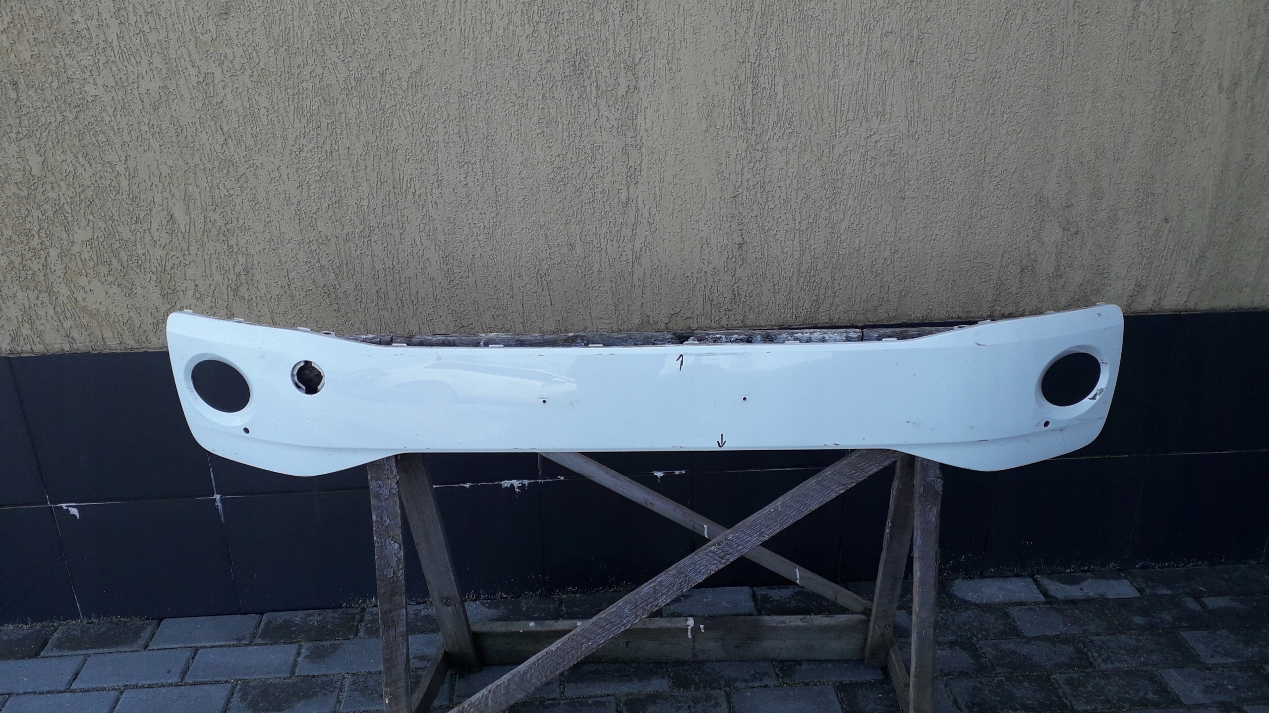 VW UP LIFT 16- LISTWA ZDERZAKA PRZÓD 1S0853665AF