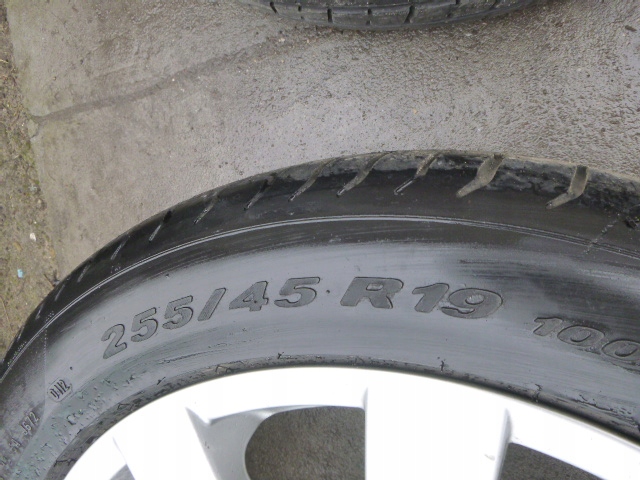 MERCEDES FELGI KOŁA GLK 19' 7.5 ET47 A2044011502 Marka opon Bridgestone