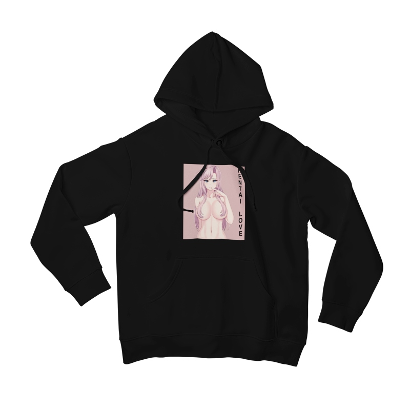 

Bluza Hentai Z Kapturem Anime Manga Czarna XL