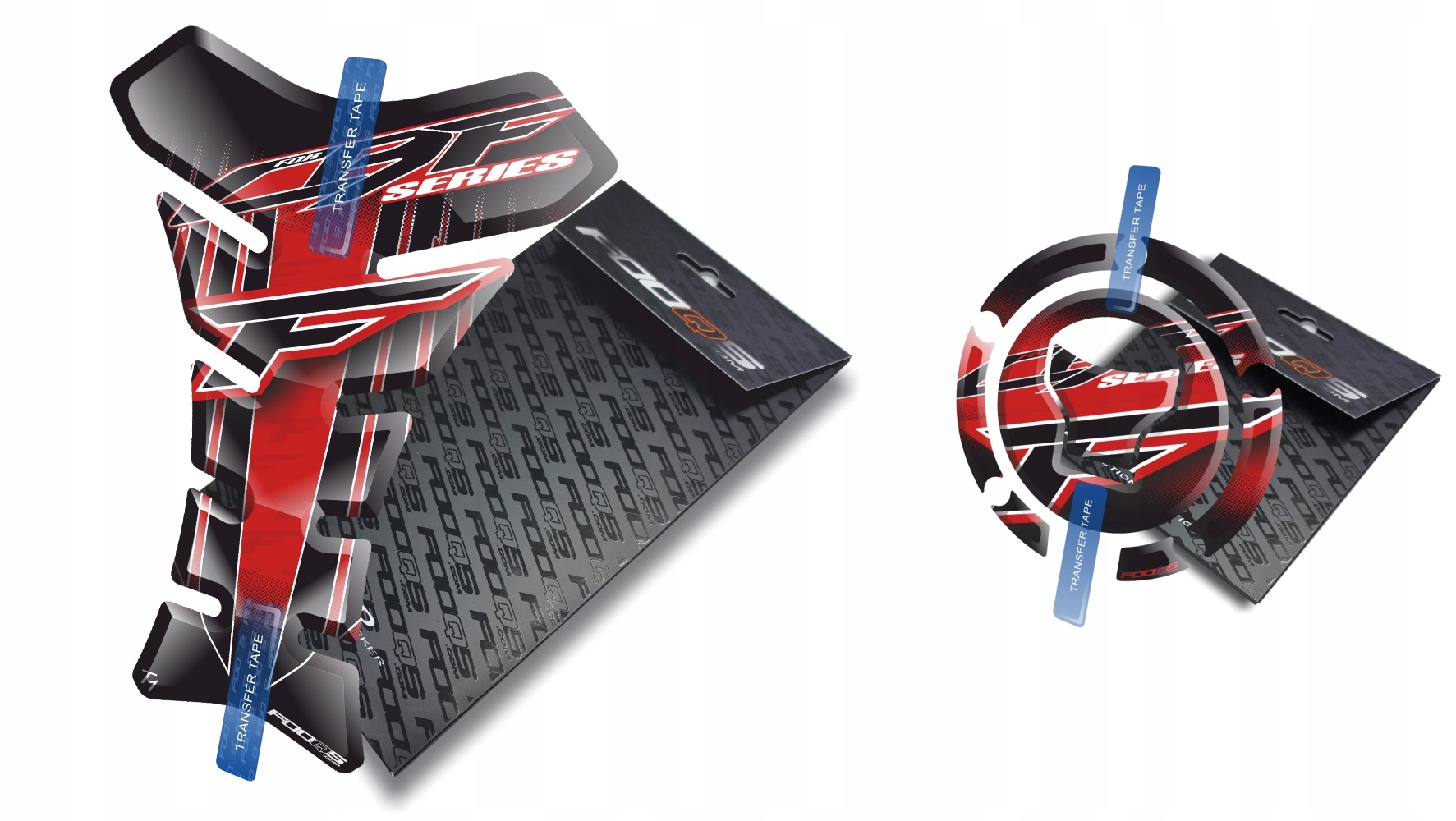 Tank-pad Cap-pad od firmy Fooqs pro Honda Cbf 500 600 Nový Model Červený