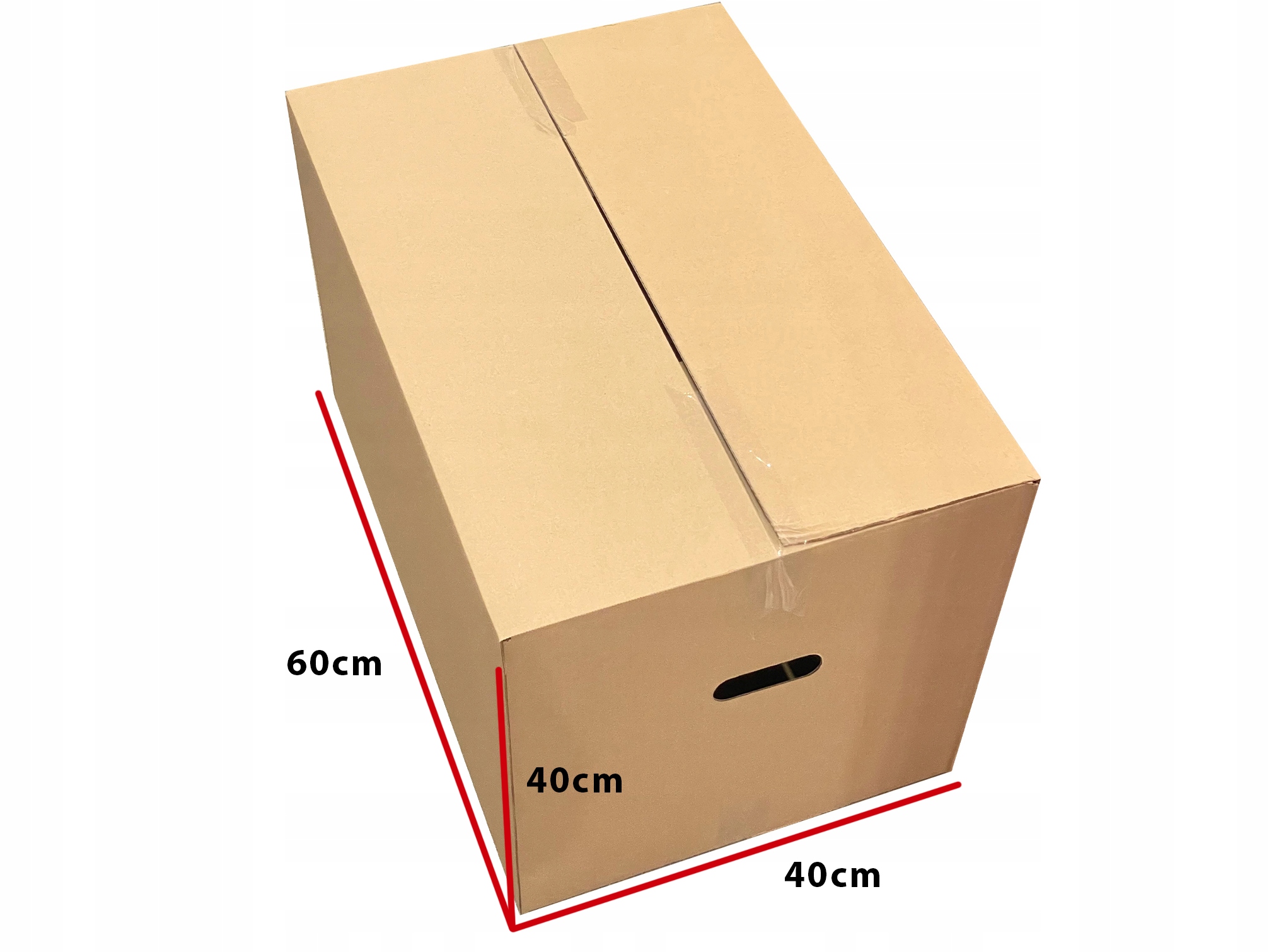 KARTON KLAPOWY PRZEPROWADZKOWY 600X400X400 10szt Liczba sztuk w ofercie 10 szt.