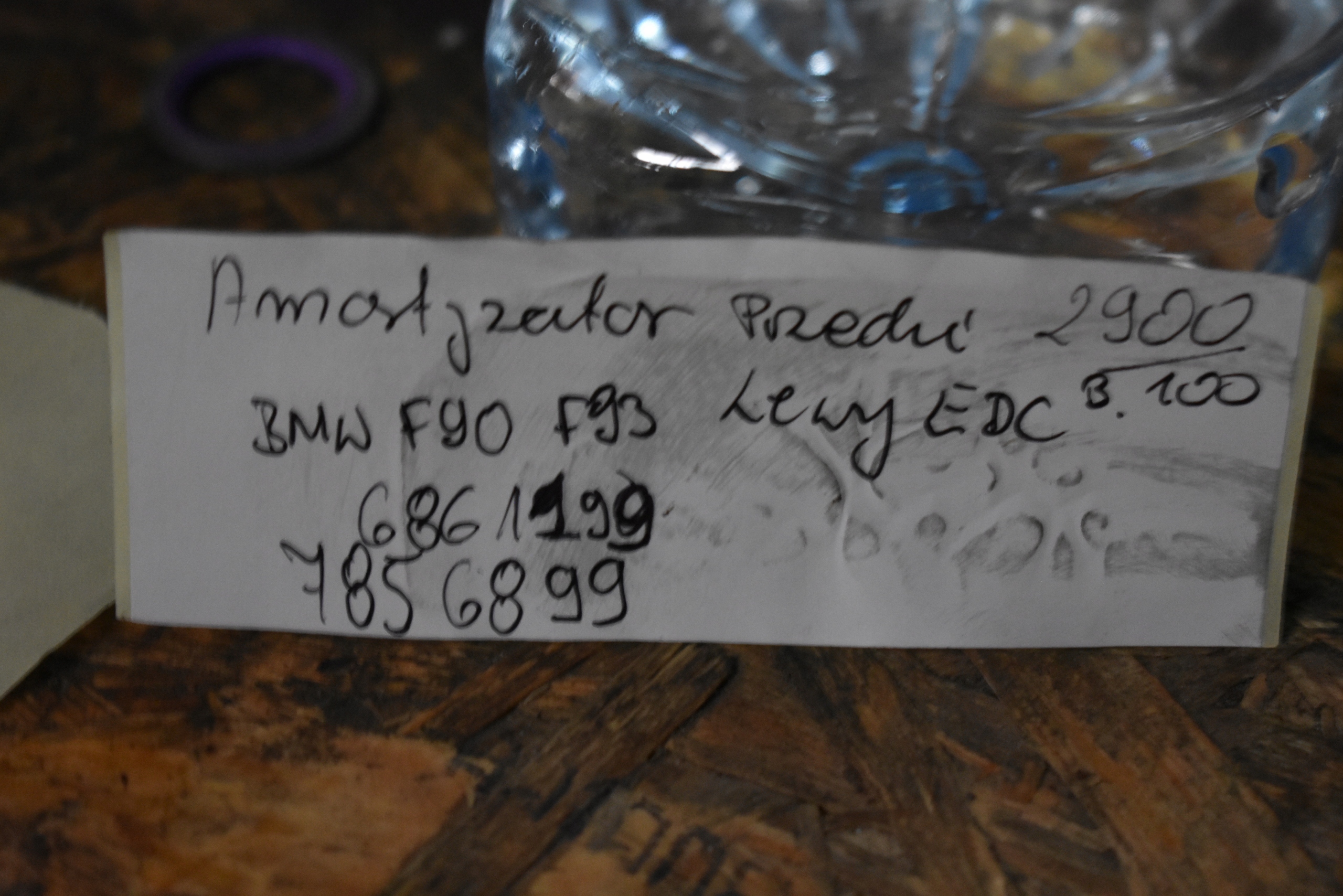 perfect condition shock absorber front left EDC BMW F90 F93 1 9