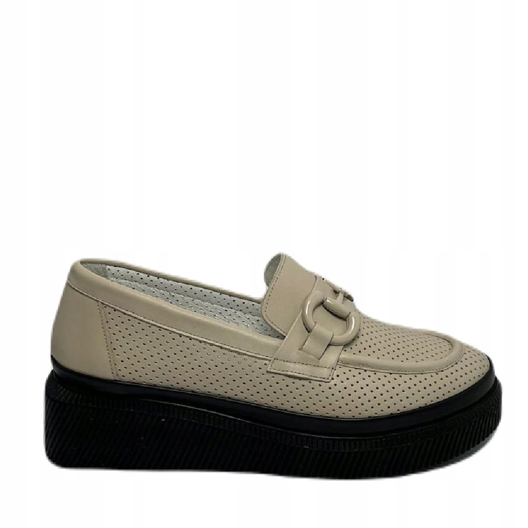 Dámské mokasíny Boccato 375.0161.016 Béžová 40, Béžová