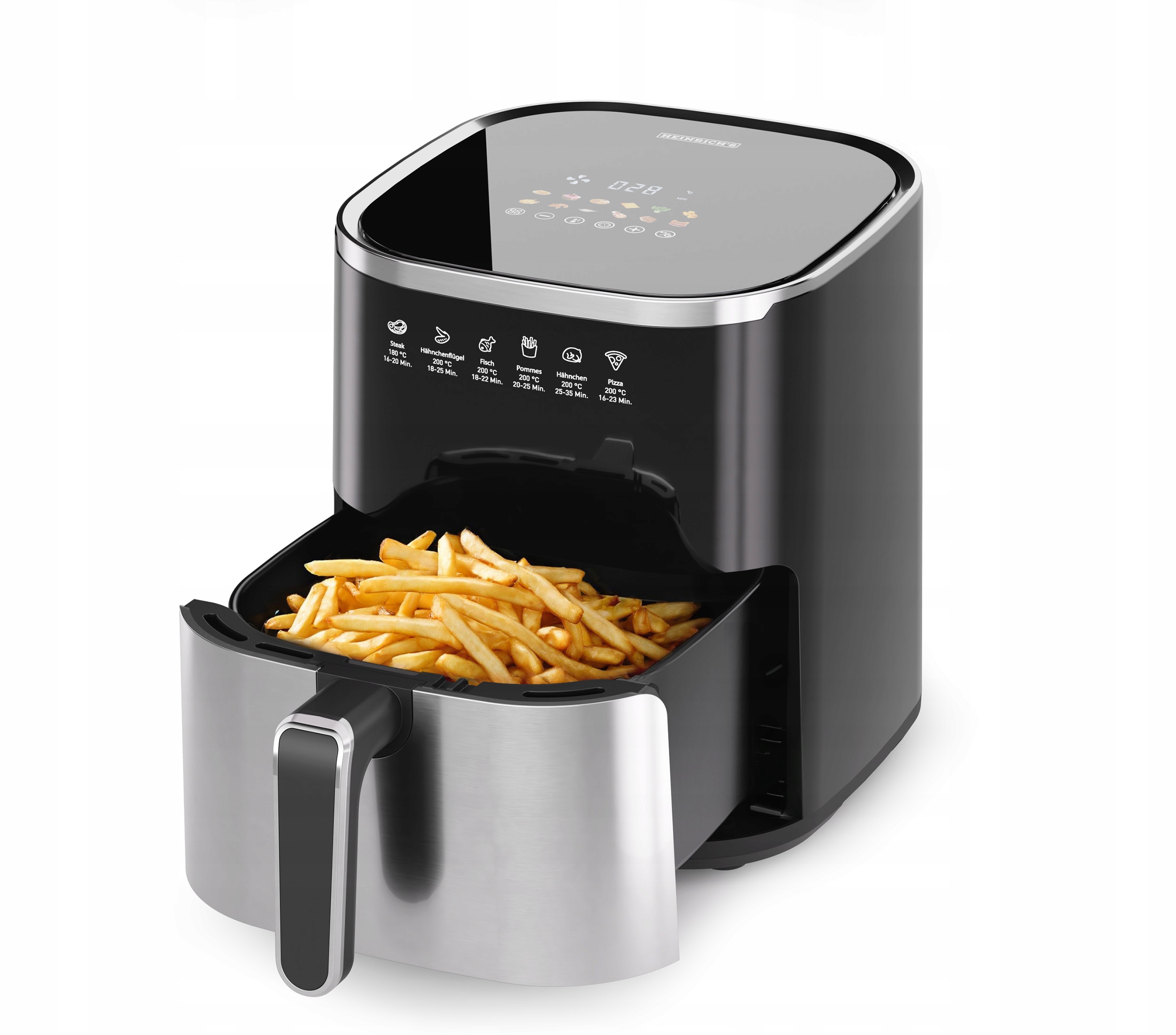 Beztłuszczowa Frytkownica 5L Air Fryer 1450W Mocna 6 Programów
