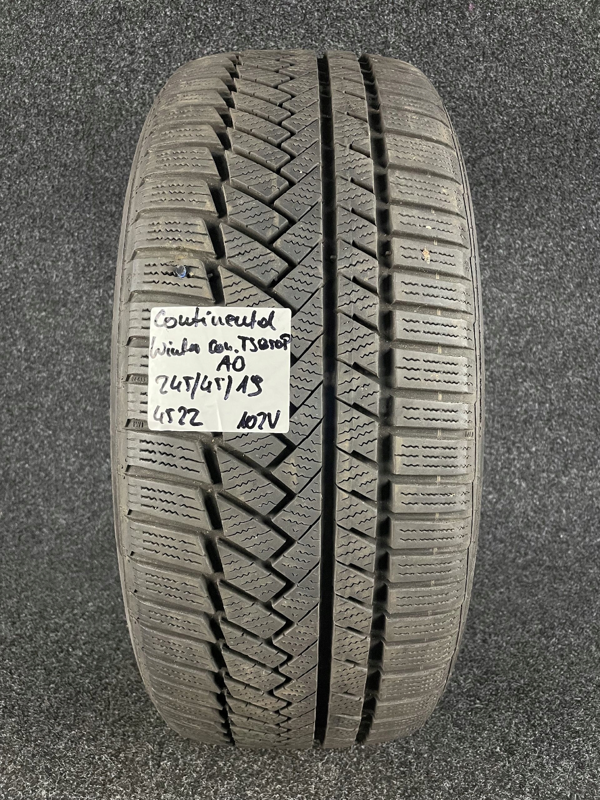 CONTINENTAL WINTERCONTACT TS850P 245/45R19 2022