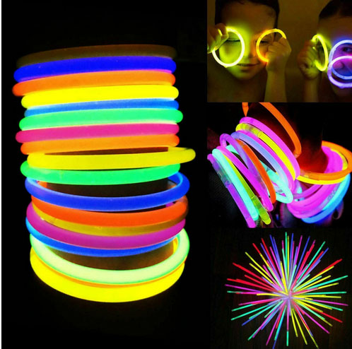 Opaski świecące PAŁECZKI fluorescencyjne 100 szt! Marka Inna marka