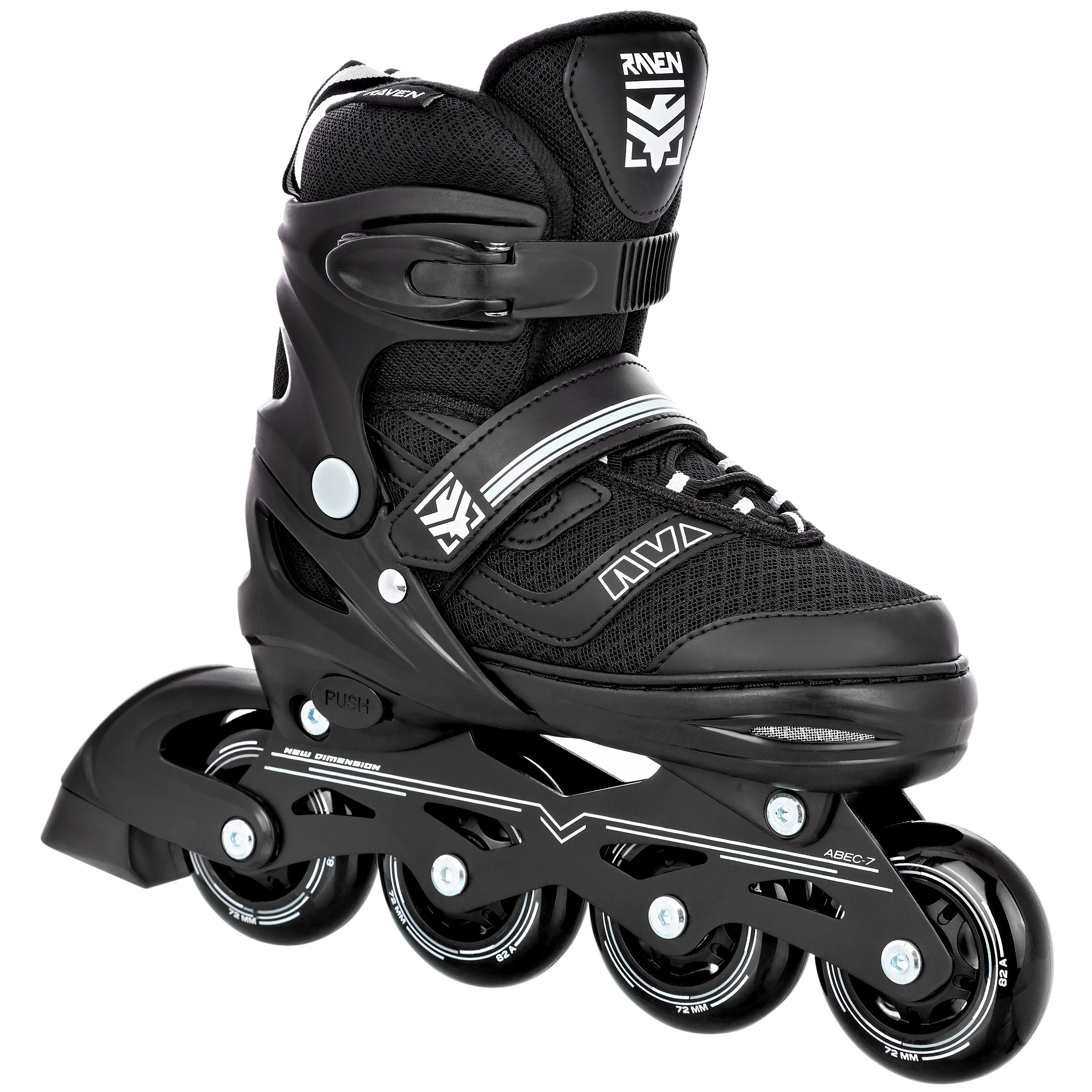 

Rolki Regulowane Raven Drill Black 38-41