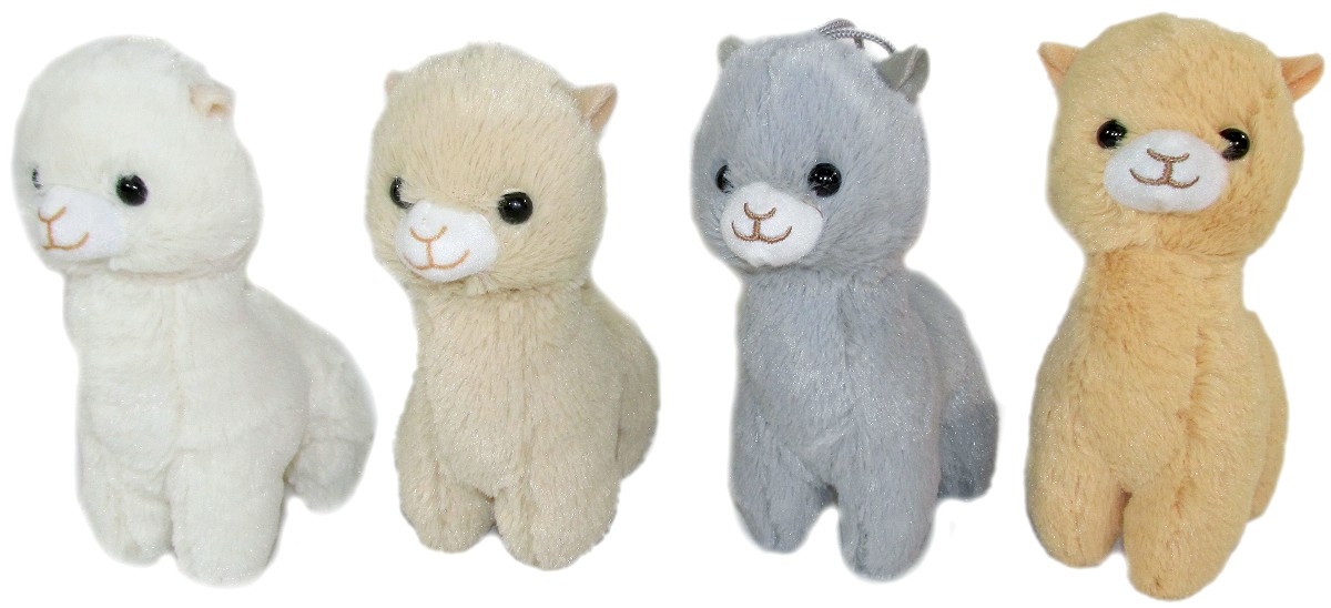 

Maskotka Alpaka lama 4 kolory - 15cm