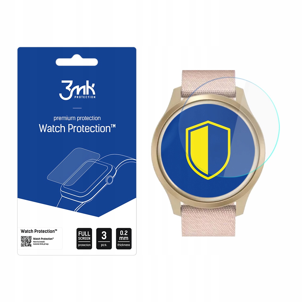 Folia ochronna 3mk Watch Protection™ v. Arc+ na Garmin Vivomove 3mk