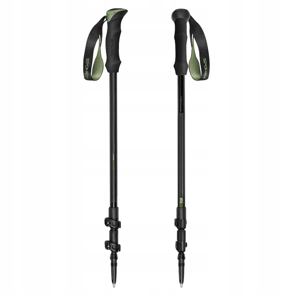 Kije Trekkingowe Z Regulacją Składane Do Chodzenia Po Górach 105-135 cm