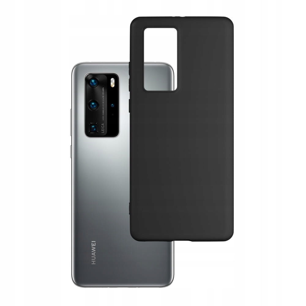 

Czarne odporne etui do Huawei P40 Pro 3mk MattCase