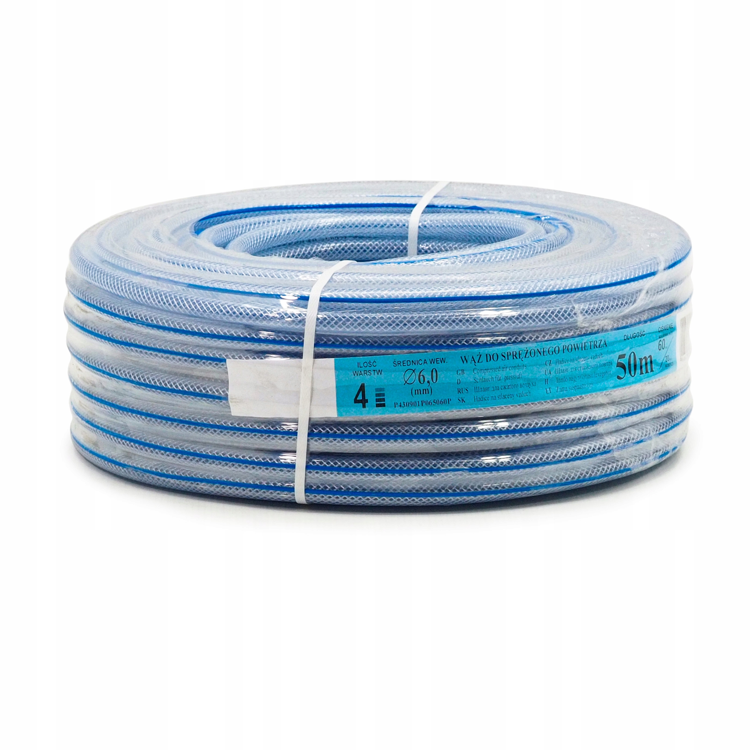 

Wąż Techniczny Zbrojony 4-WARSTWOWY Pcv 6 MM 1mb