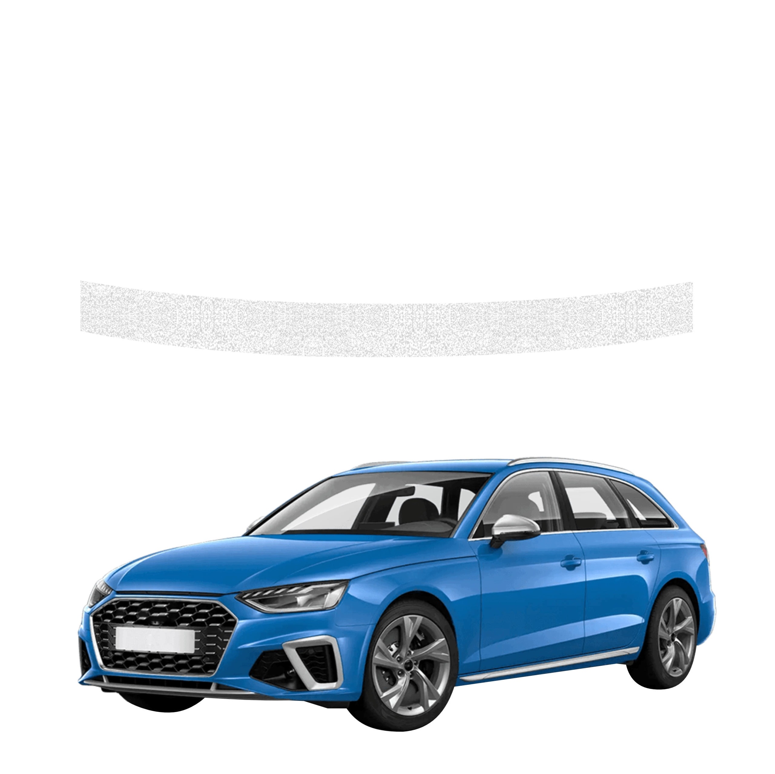 Technická povrchová úprava na práh zavazadlového prostoru pro Audi A4 Avant (2019-2024) Bílá