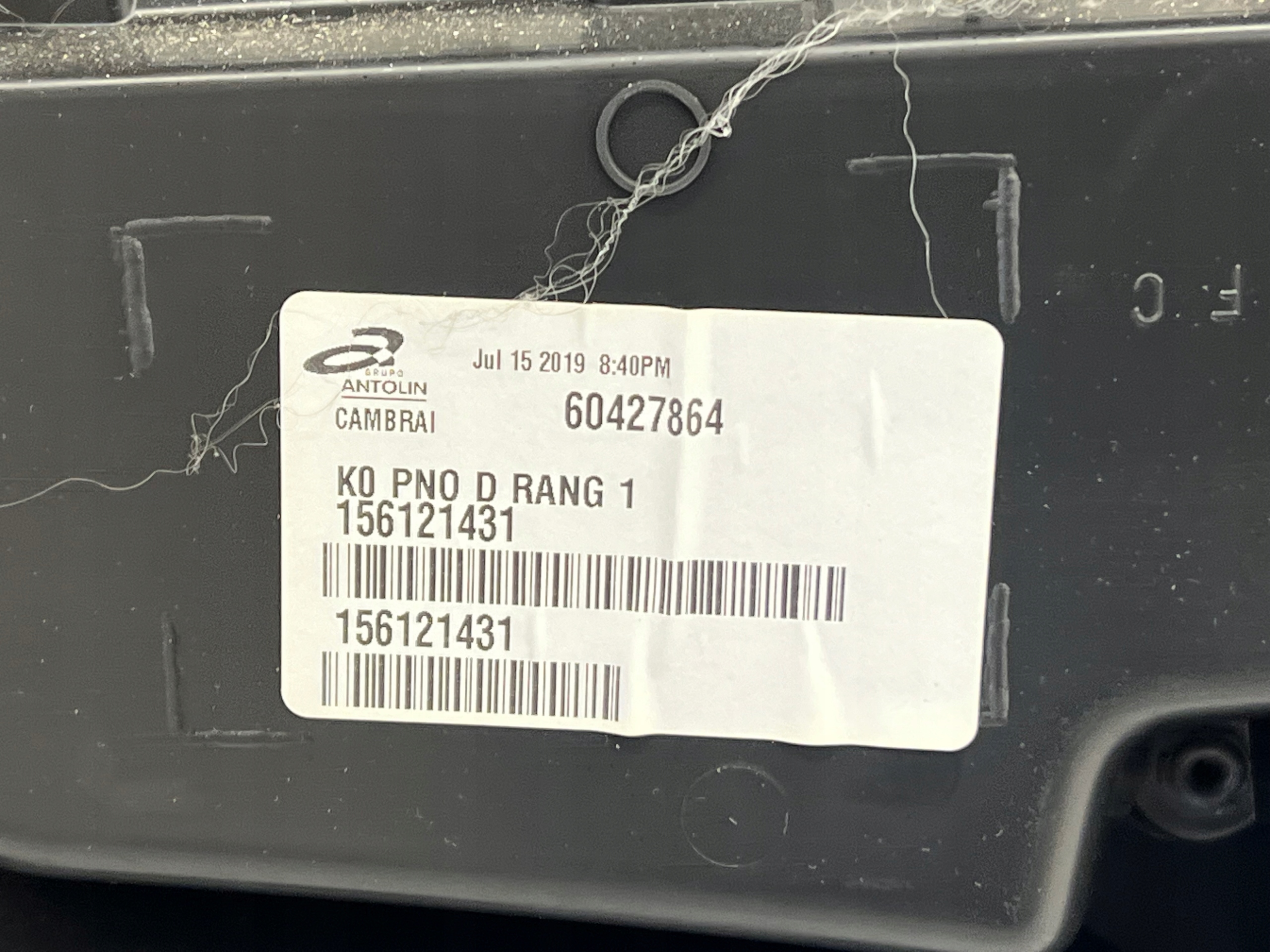PROACE II 20R JUMPY VIVARO side door right front 156121431