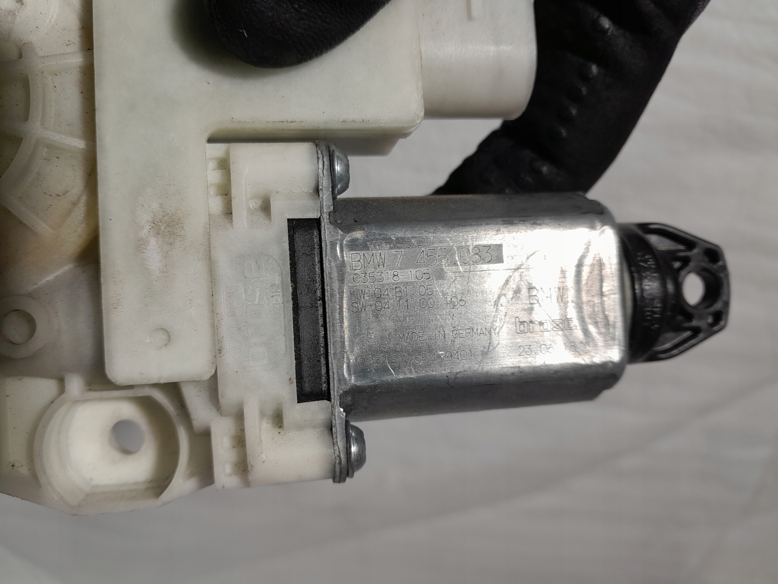 BMW 7 G11 G12 mini motor lifting windows left rear part 7455083