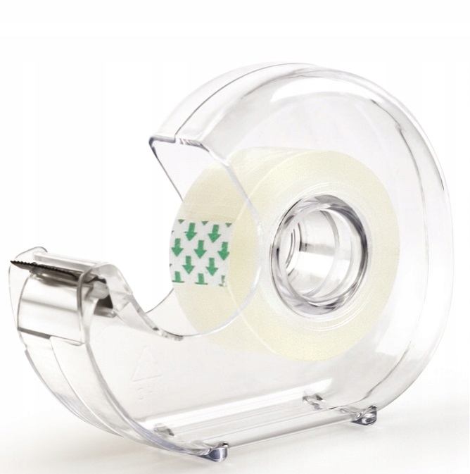 

Taśma klejąca 19x33m magic mleczna z podajnikiem