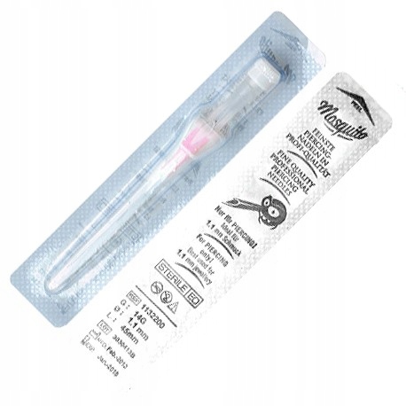 

Igła do piercingu Mosquito 1,1 mm różowy