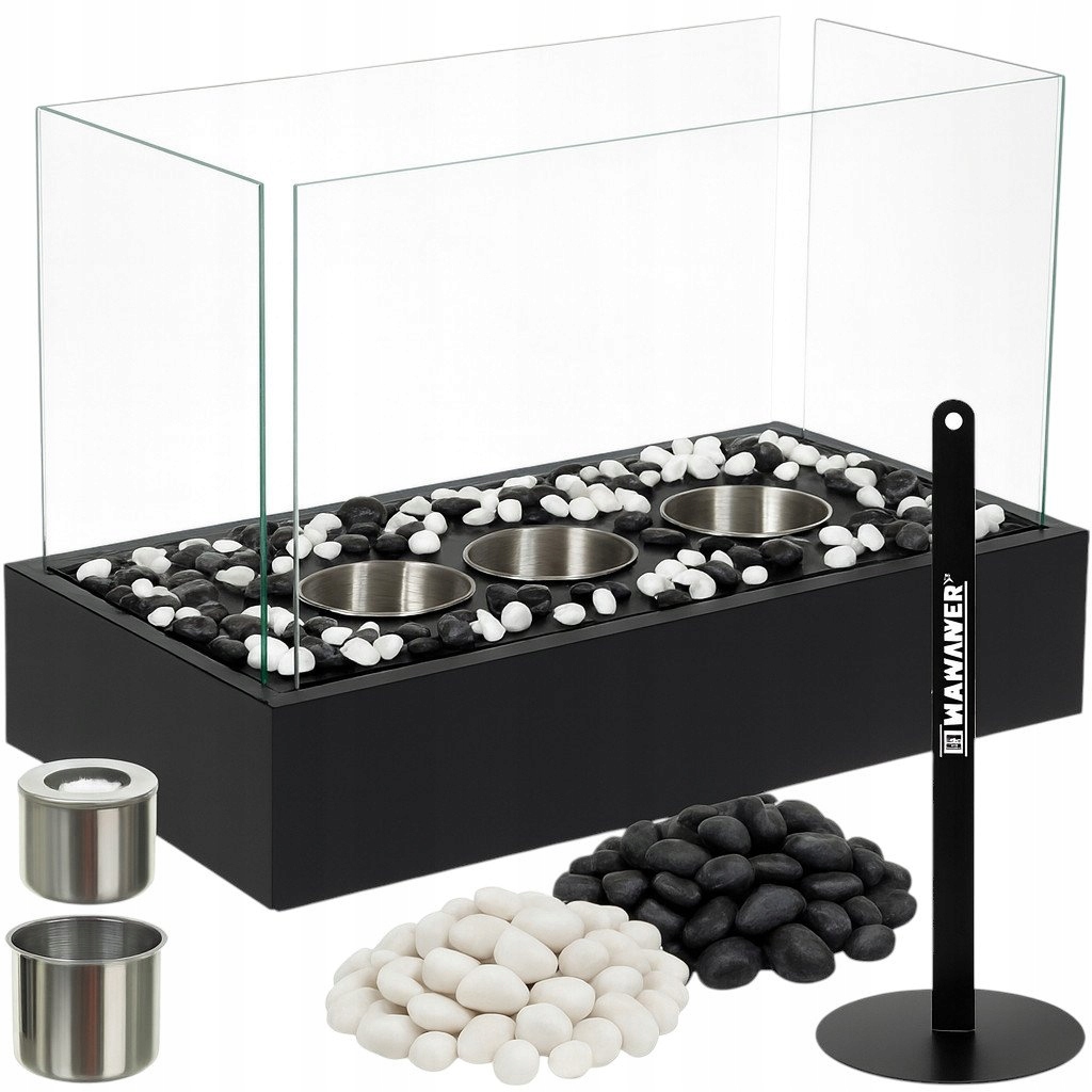 Kaminer 26318 Biokrb 45 x 29 x 20,5 cm, černá