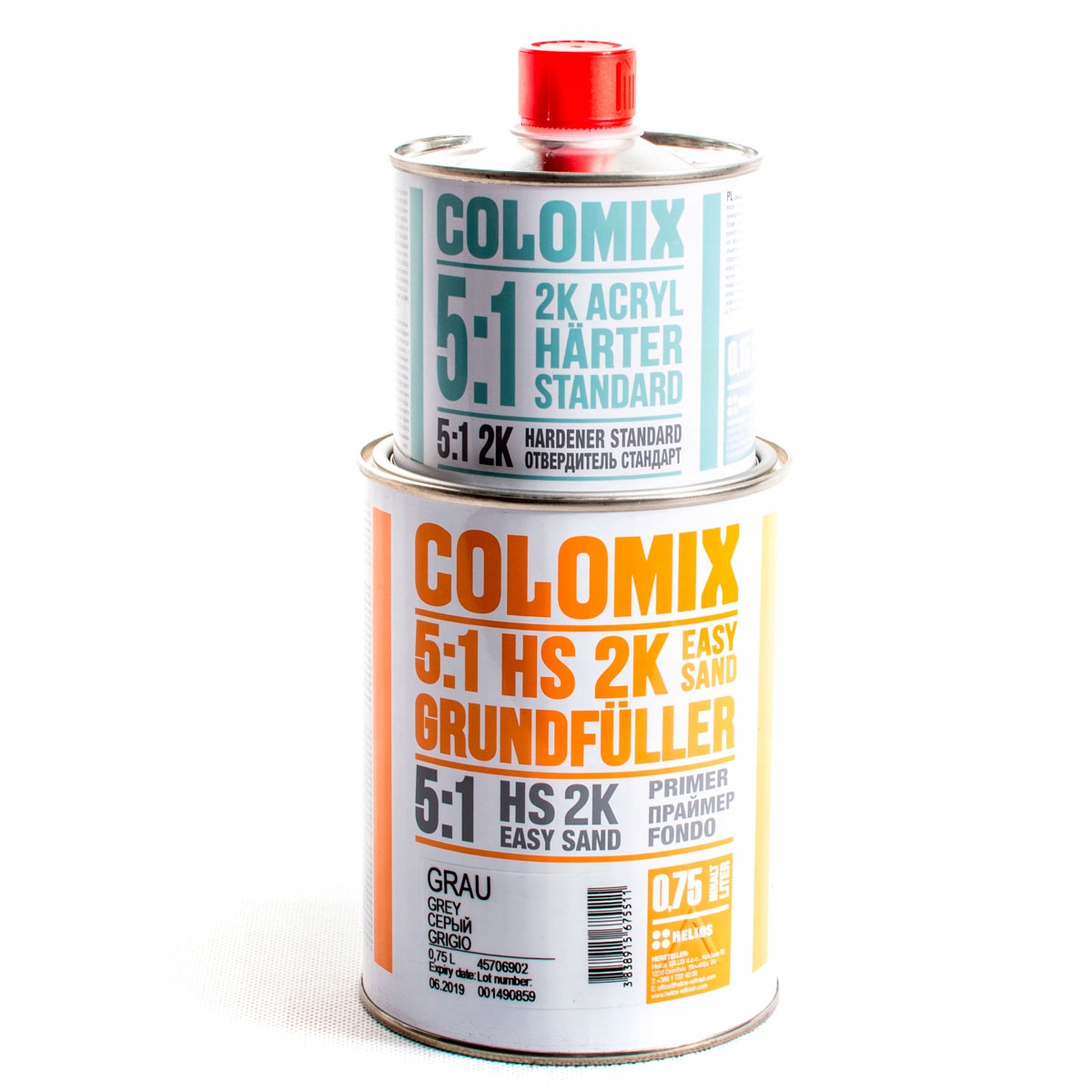 

Colomix Podkład Akrylowy Hs 0,9L |1,6 Kg Szary