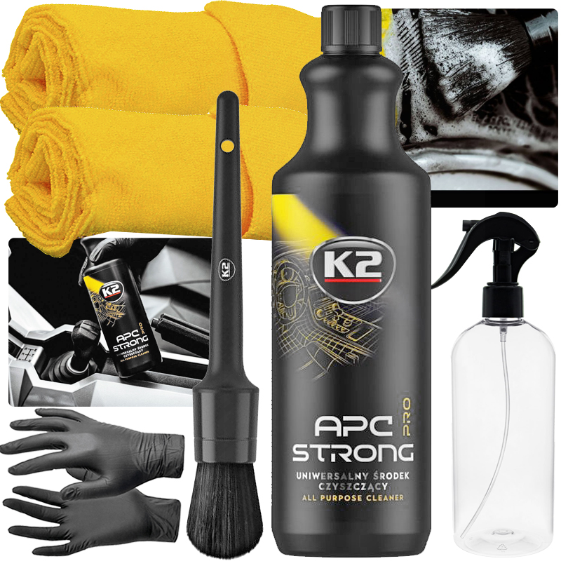 

K2 Zestaw Do Czyszczenia Wnętrza Samochodu Apc Pro
