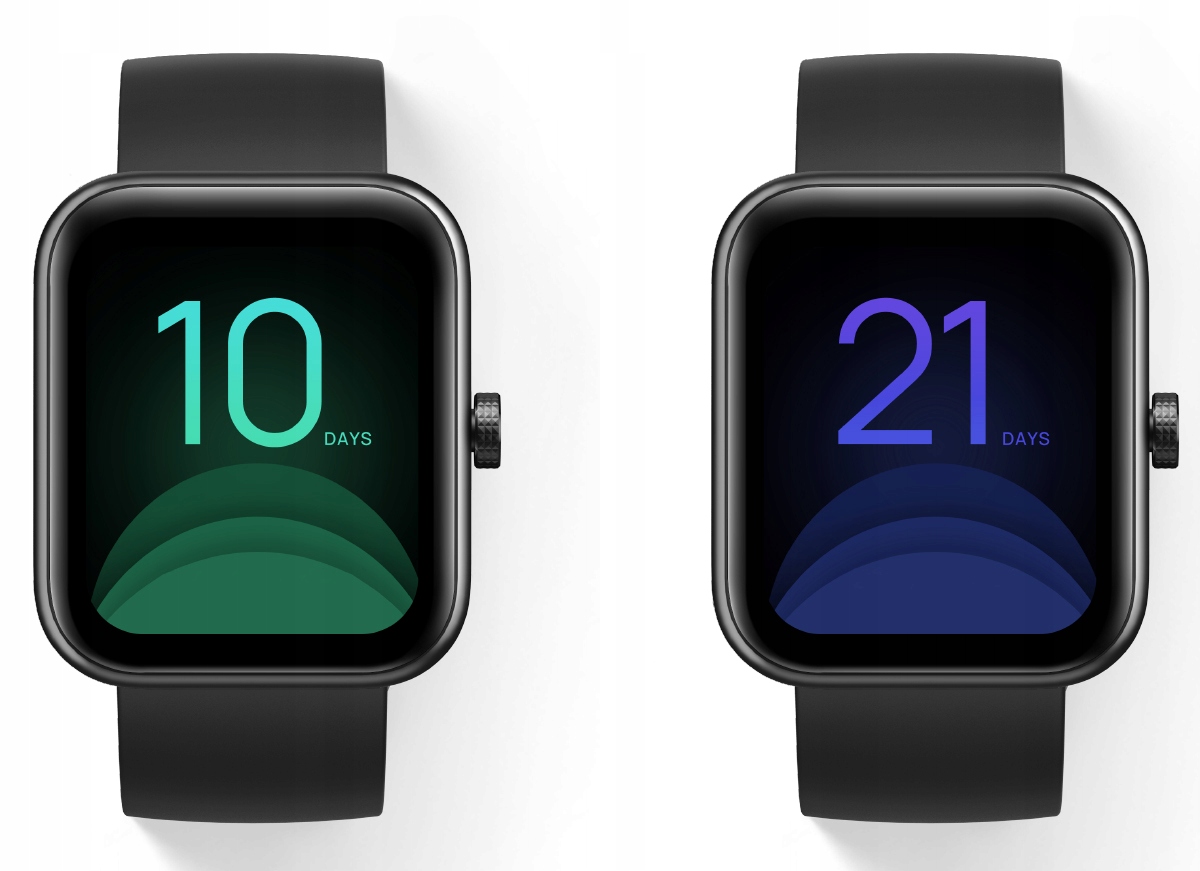 70mai Maimo Watch Smartwatch sportowy 5ATM SpO2 Kolor czarny