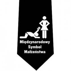 

śmieszny krawat kawalerski ślub rocznicę