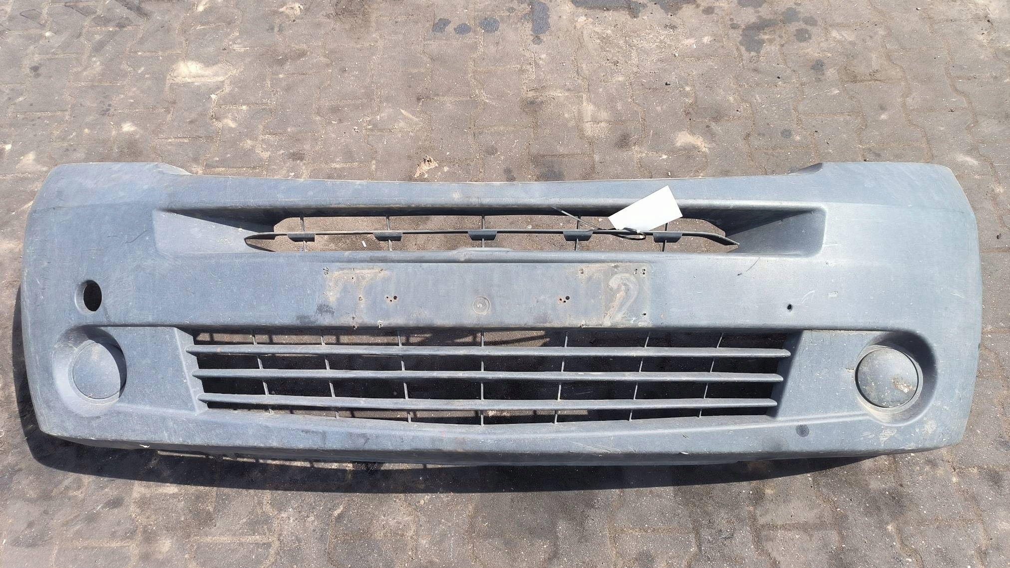 bumper front black RENAULT MASTER II