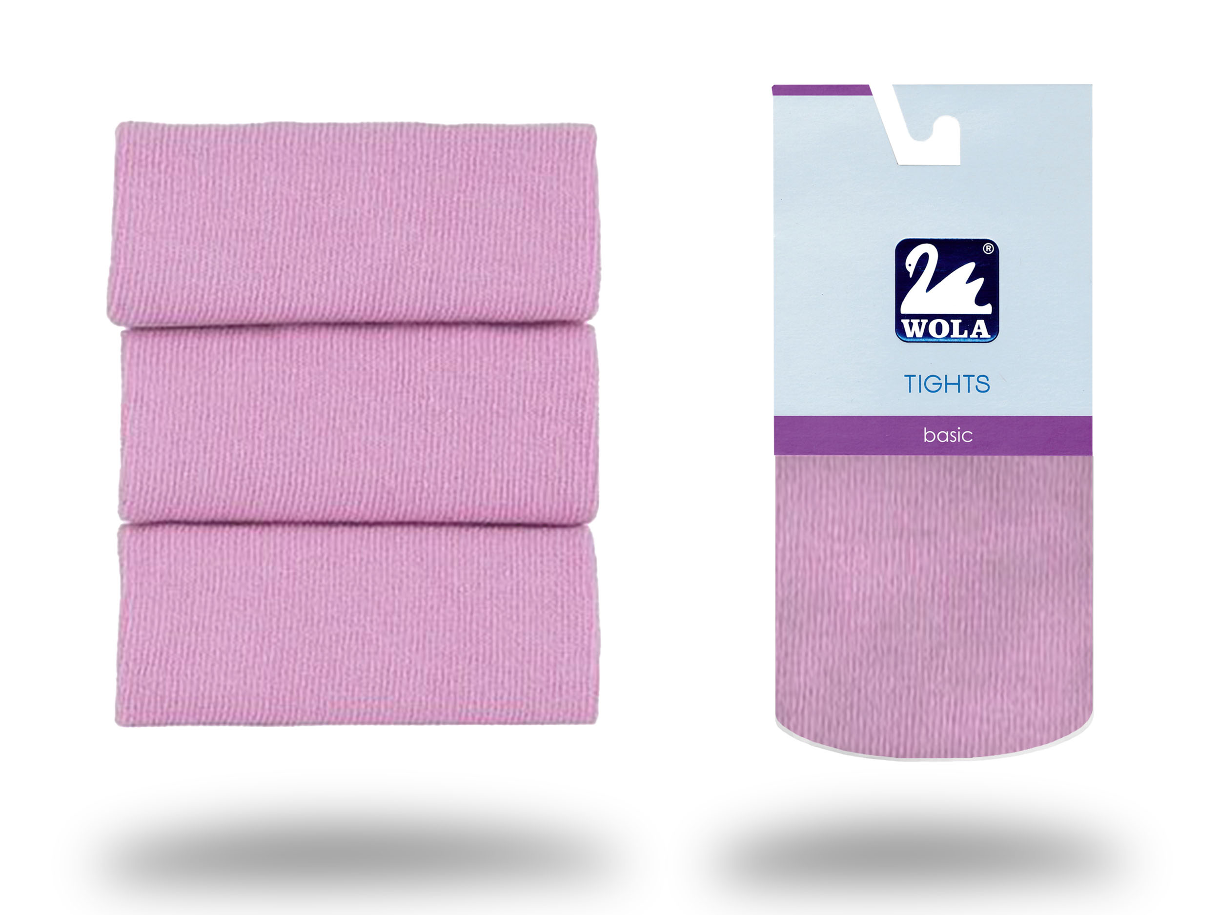

Wola Basic bawełniane rajstopy, Pink 59, 62-74