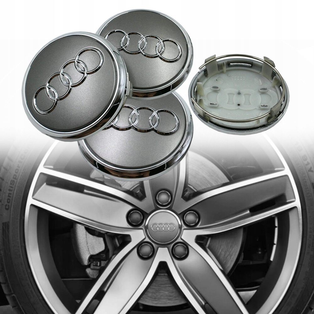 

Dekiel Dekielki Kapsel Do Felg 4x Audi 77mm Q5 Q7