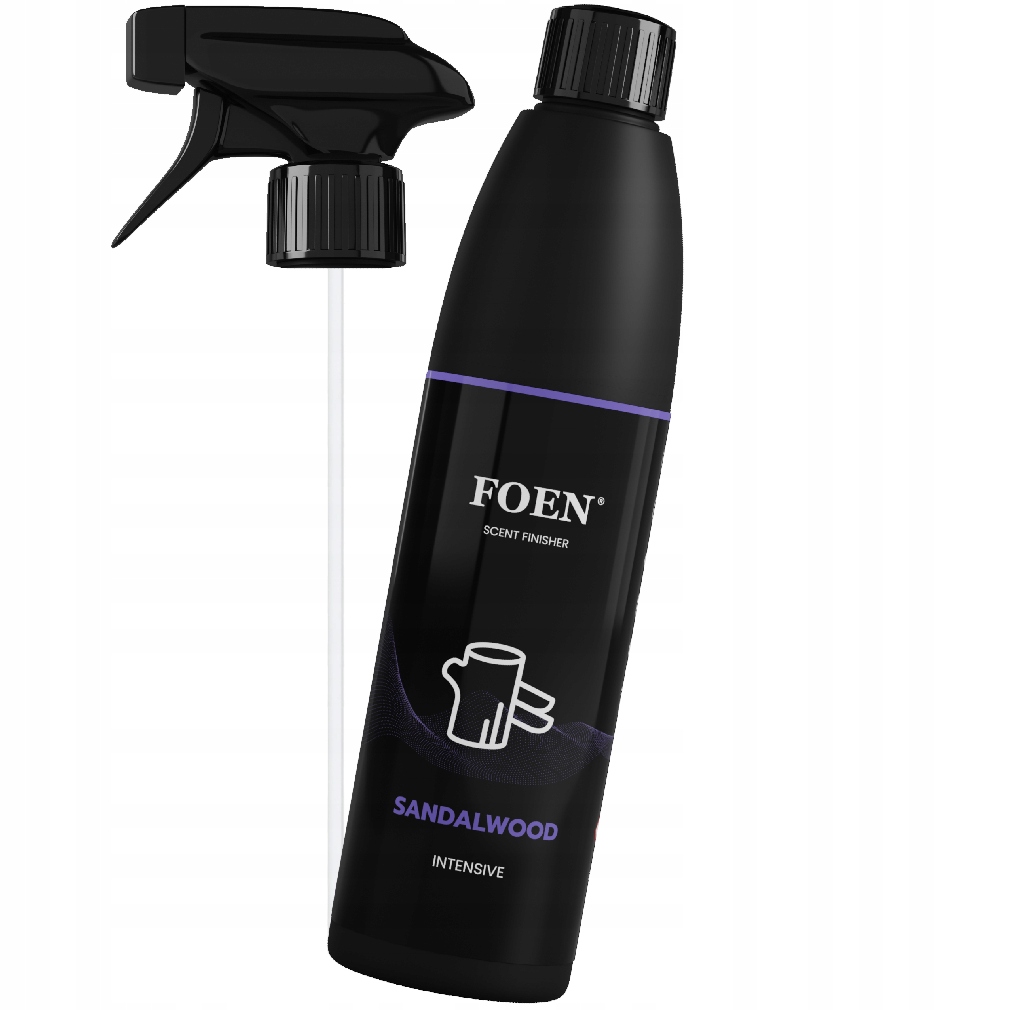 Foen Sandal Wood 450ml Perfumy Do Samochodu Wnętrza Zapach Samochodowy