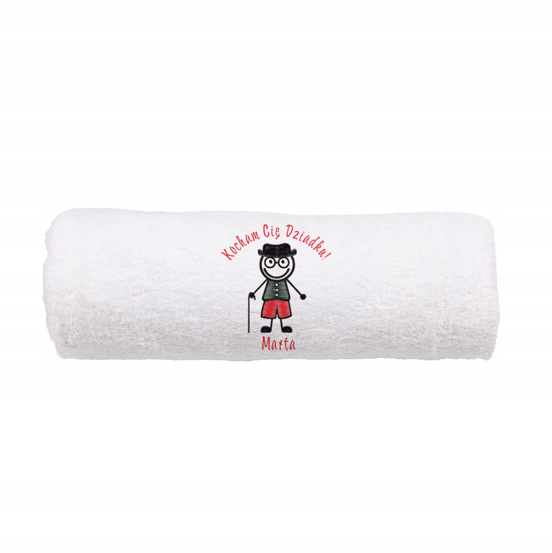 RĘCZNIK NA DZIEŃ DZIADKA 70X140 CM PREZENT HAFT!!!