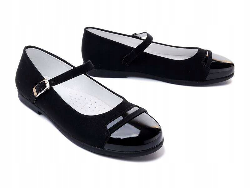 

Baleriny dziecięce Wojtyłko 3BA22012 czarny r27