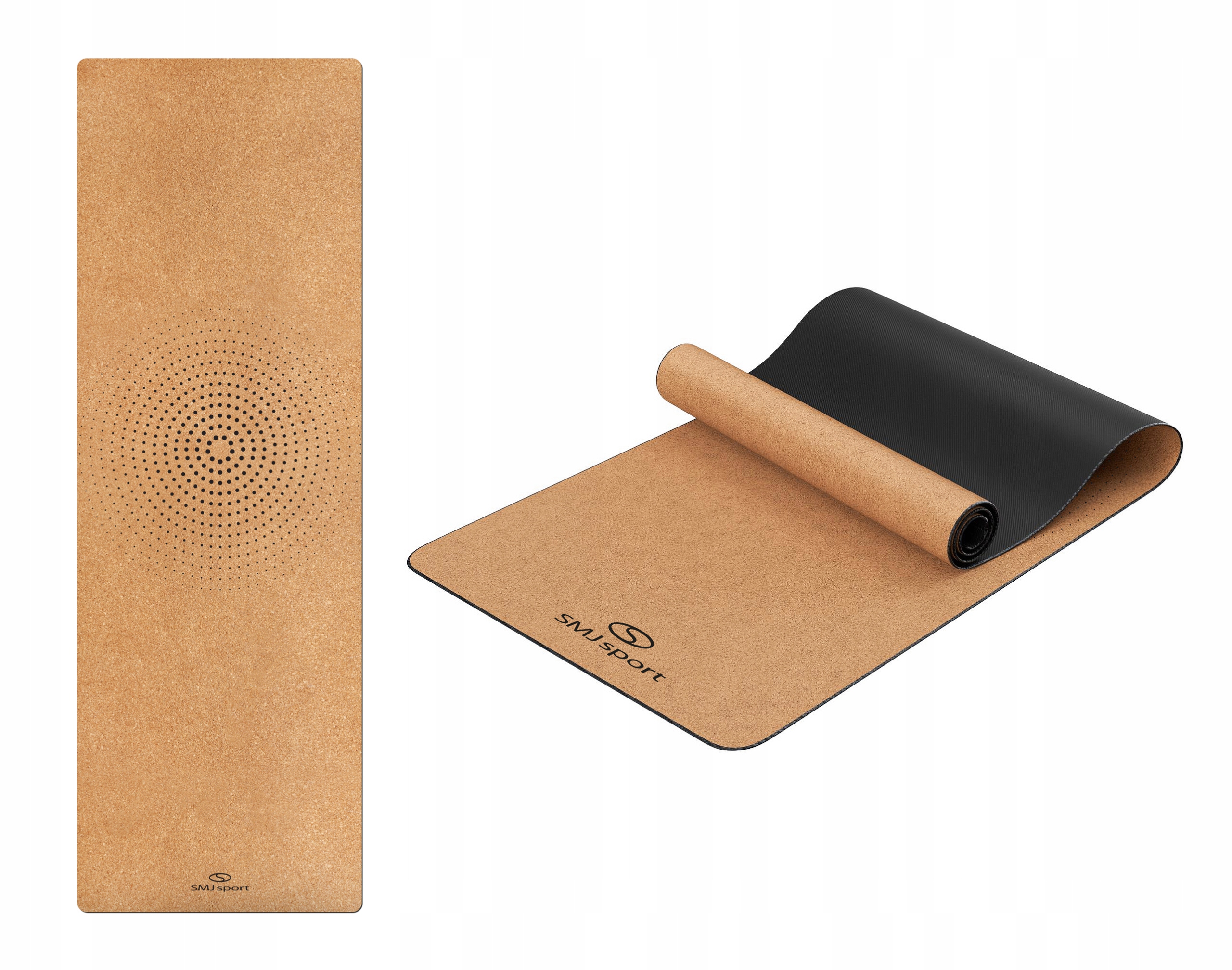 Mata korkowa Eco-friendly fitness joga Korek Naturalny antypoślizgowa 4mm
