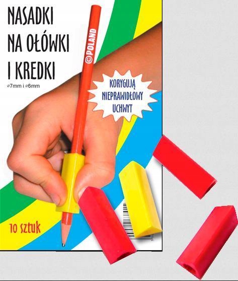 

Trójkątne Nasadki Na Ołówki I Kredki (10 Szt.)
